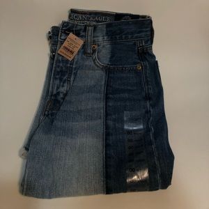 Vintage High Rise Truly Two Toned Jeans